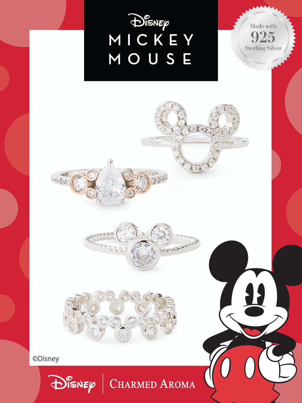 Disney® Mickey Mouse Candle - Mickey Mouse Ring Collection