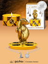 Harry Potter™ Hufflepuff Candle + Jewelry Tray - 925 Sterling Silver Hufflepuff Necklace Collection