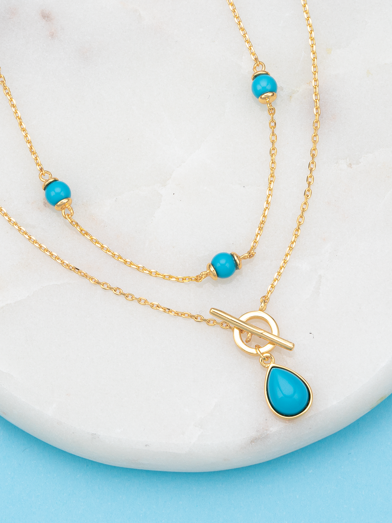 Octopus Mug - Gold Layered Necklace Collection
