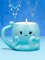 Octopus Mug - Gold Layered Necklace Collection