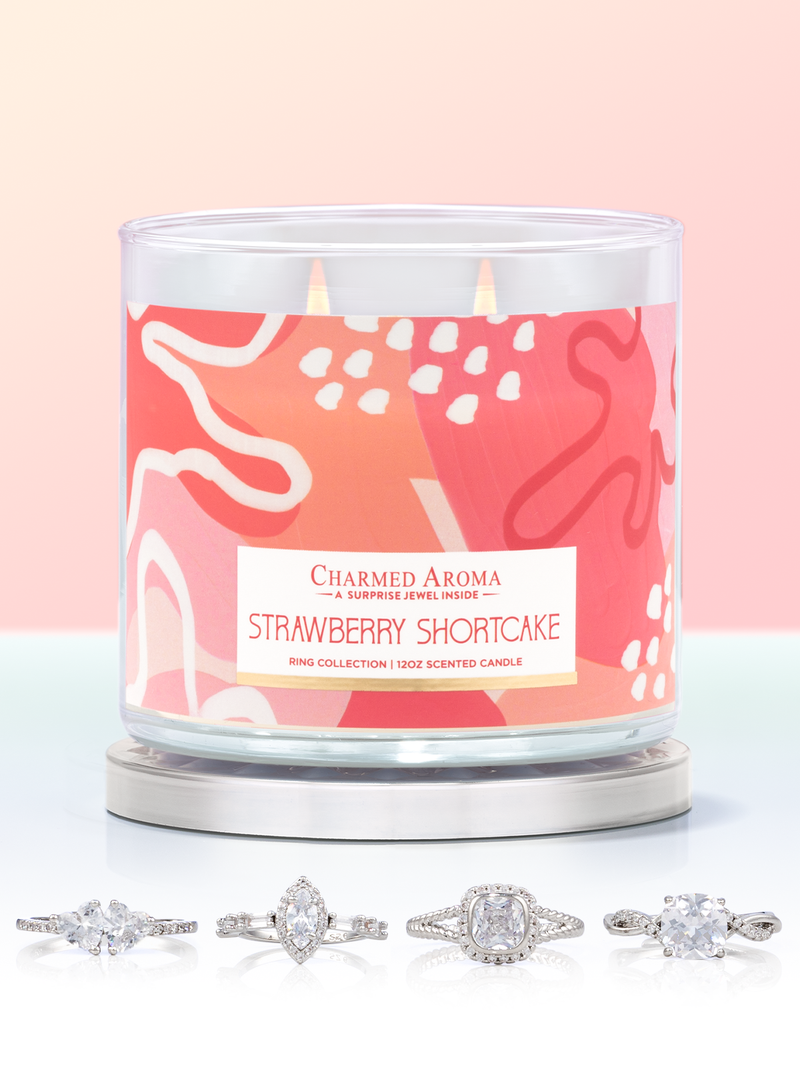 Strawberry Shortcake Candle - Ring Collection