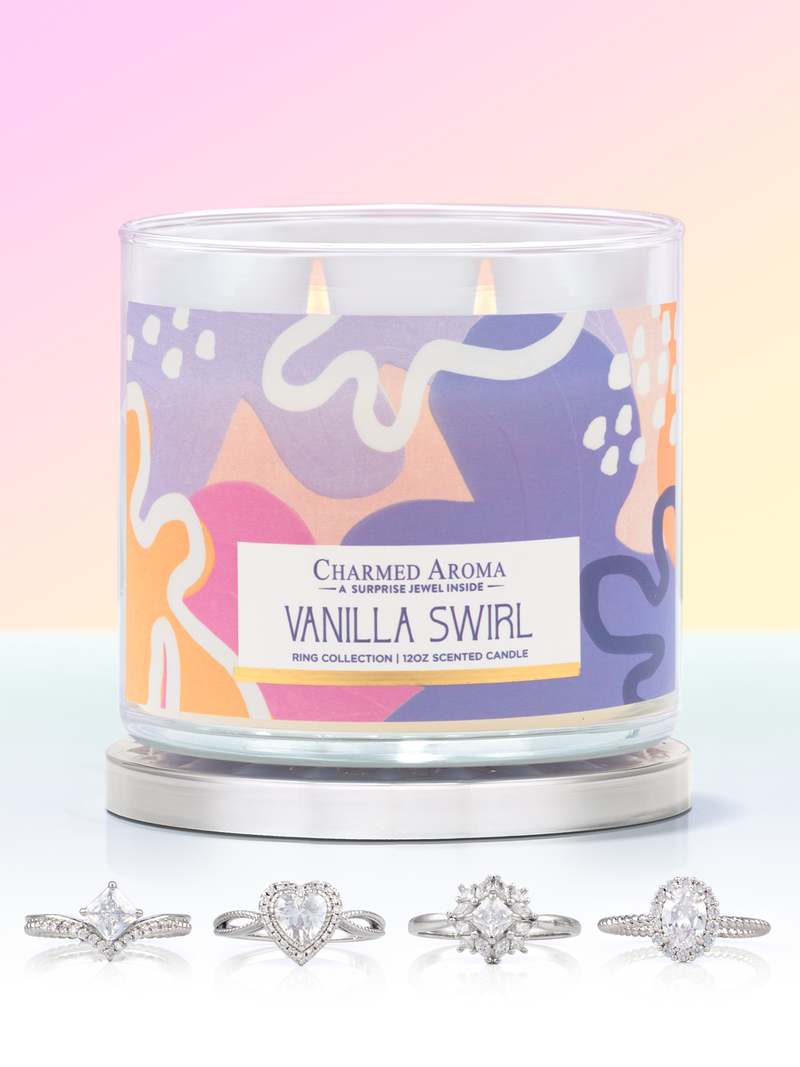 Vanilla Swirl Candle - Ring Collection