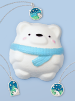 Polar Bear Bath Bomb - Necklace Collection