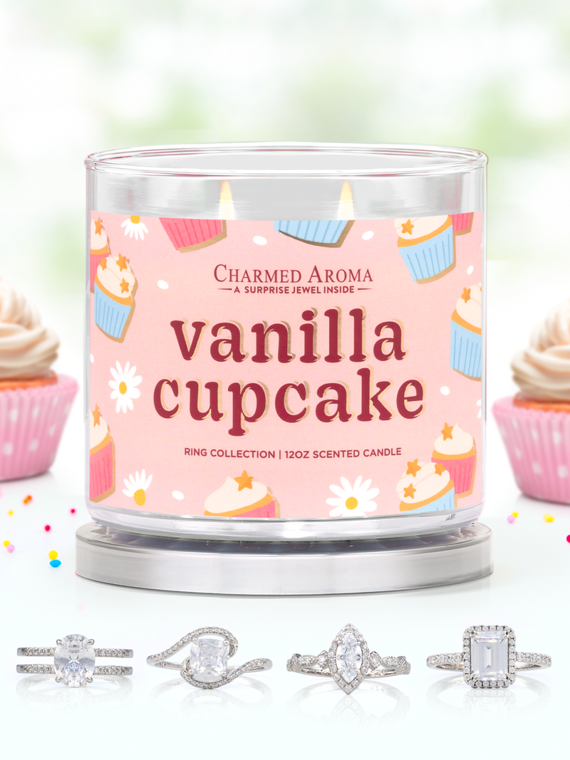 Vanilla Cupcake Candle - Ring Collection