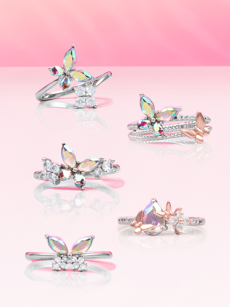 Free Spirit Candle - Butterfly Ring Collection