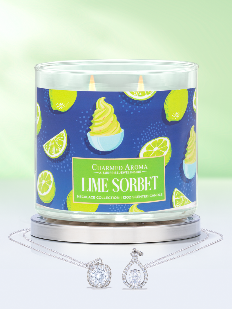 Lime Sorbet Candle - Necklace Collection