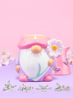 Garden Gnome Candle - Butterfly Ring Collection