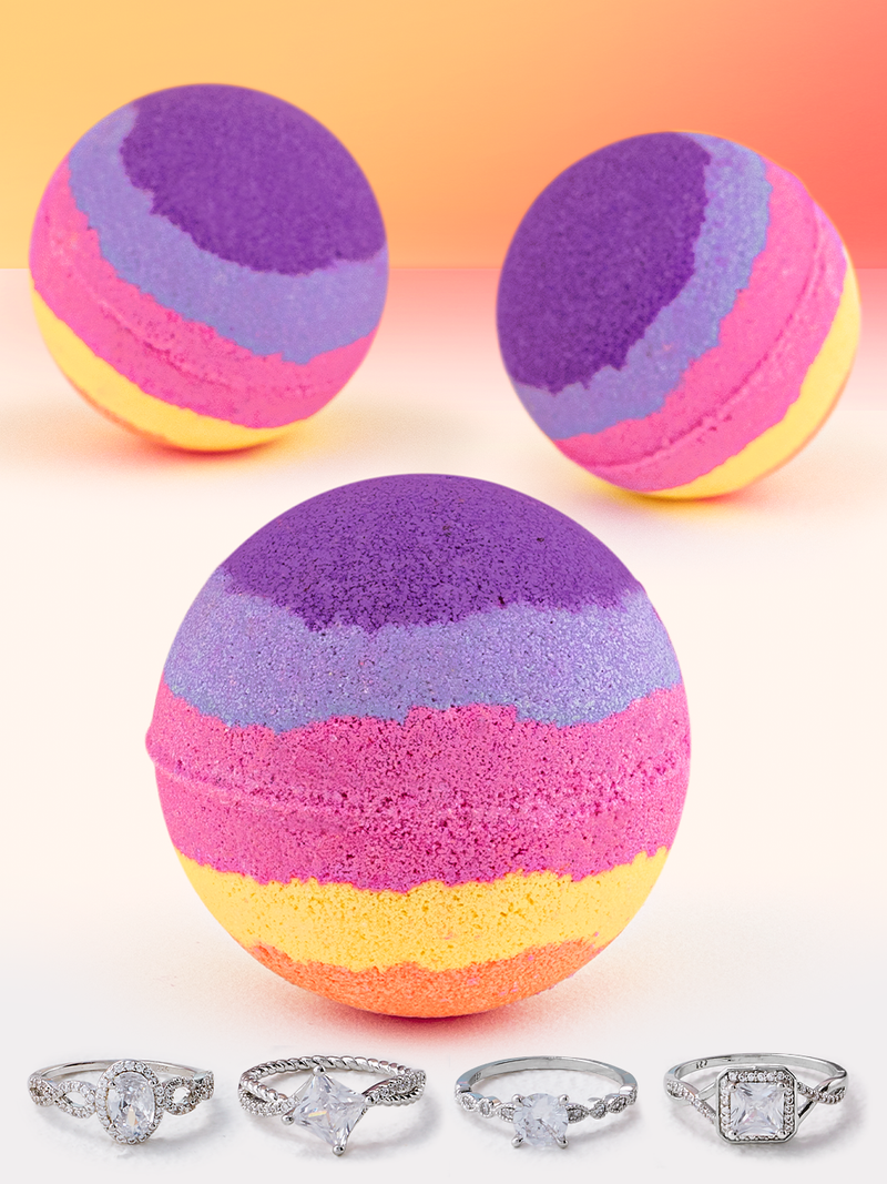 Endless Sunset Bath Bomb - Ring Collection