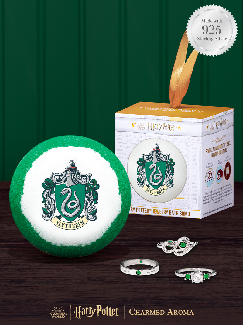 Harry Potter™ Slytherin Bath Bomb - Harry Potter™ Slytherin Ring Collection