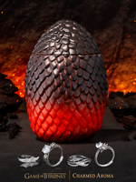 Game of Thrones™ Dragon Egg Candle - Adjustable Dragon Ring Collection