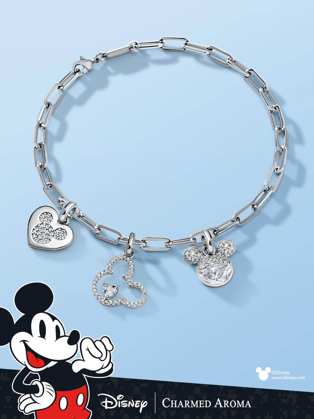 Disney® Mickey Mouse Bath Bomb Set - Mickey Mouse Charm Bracelet