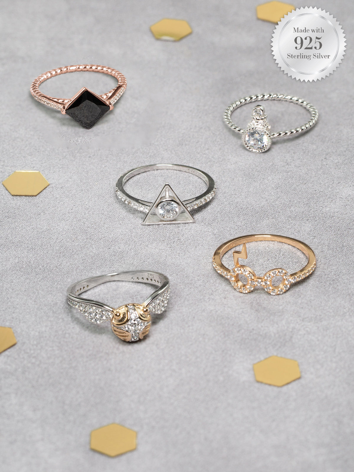 harry potter rings