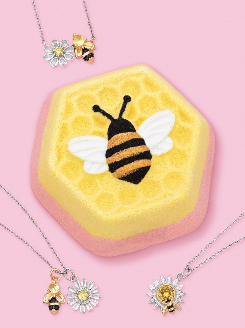 Honey Bee Bath Bomb - Jewelry Collection